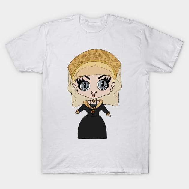 Elizabeth Woodville T-Shirt by thehistorygirl